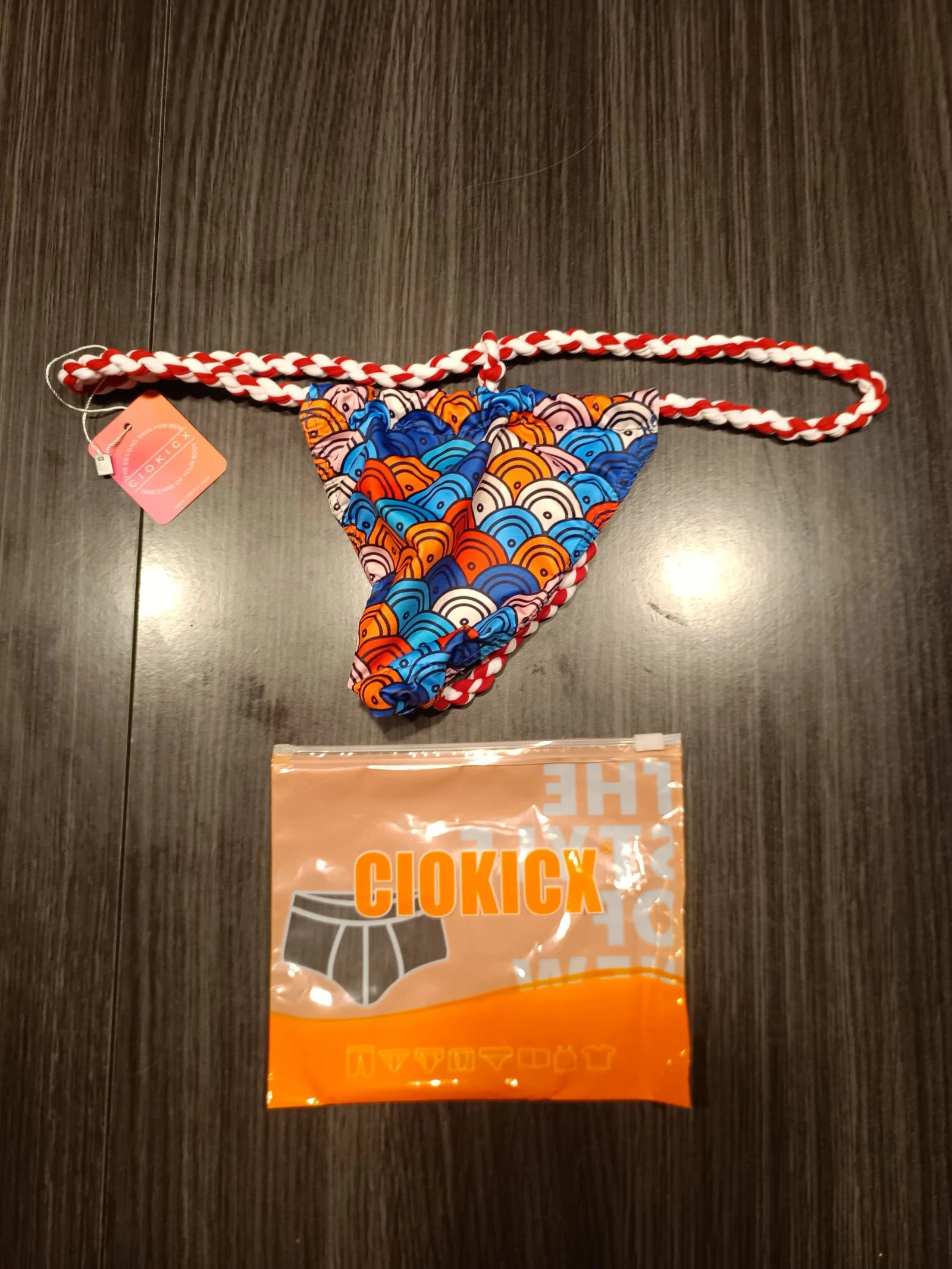 String corde coloré homme